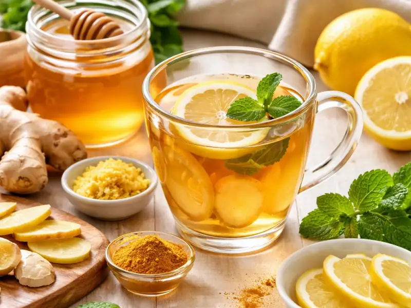 Ceai de ghimbir beneficii si reteta