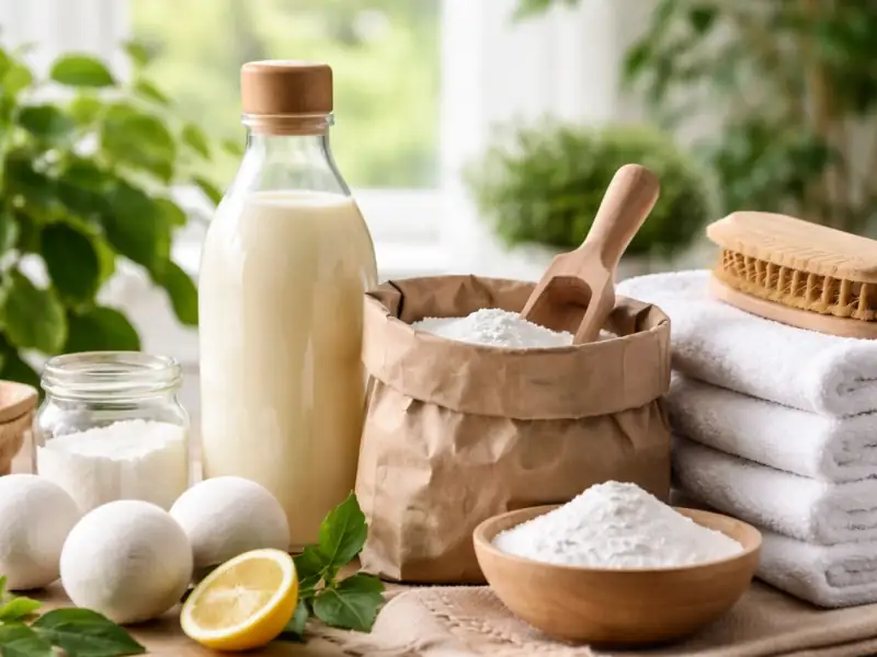 Detergenti ecologici pentru rufe